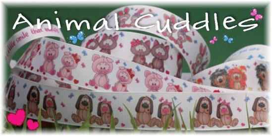 animal cuddles ribbon